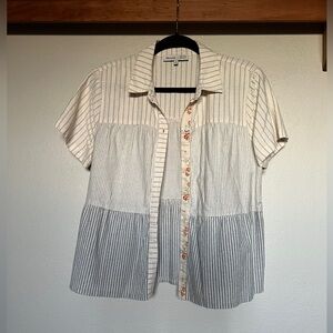 Madewell X Denim Project Top